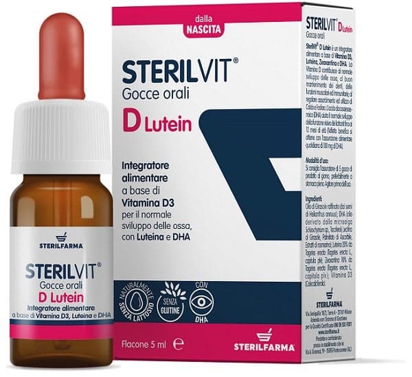 Sterilvit D Lutein DHA – 5 ml gouttes