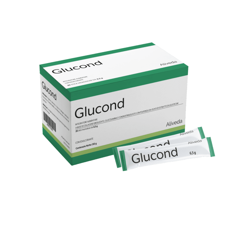 Collagène 2 g + Glucosamine – 20 sachets monodose | Glucond