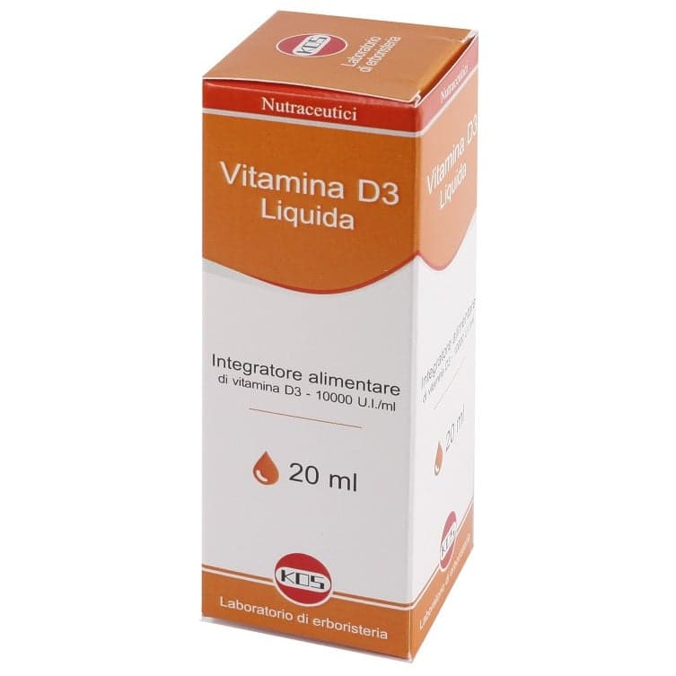 Vitamin D Liquid – 20 ml, 10.000 U.I.
