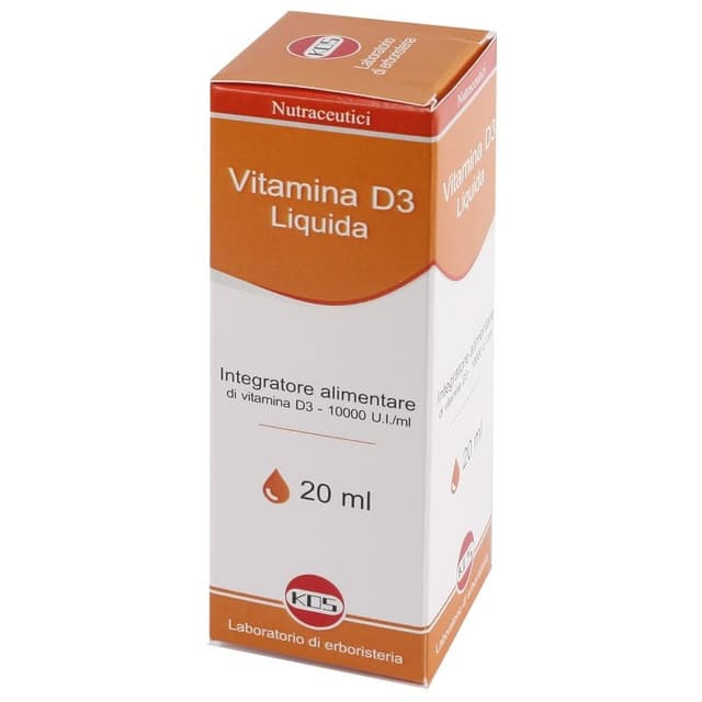 Vitamine D3 + Vitamine E – 20 ml, 10.000 U.I. | Vitamin D Liquid