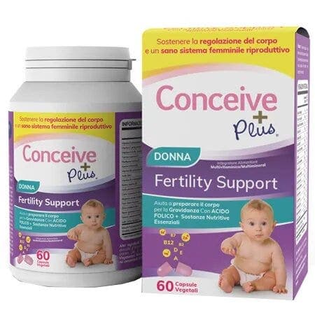 Acide folique – 60 gélules | Conceive Plus Soutien Fertilité Femme