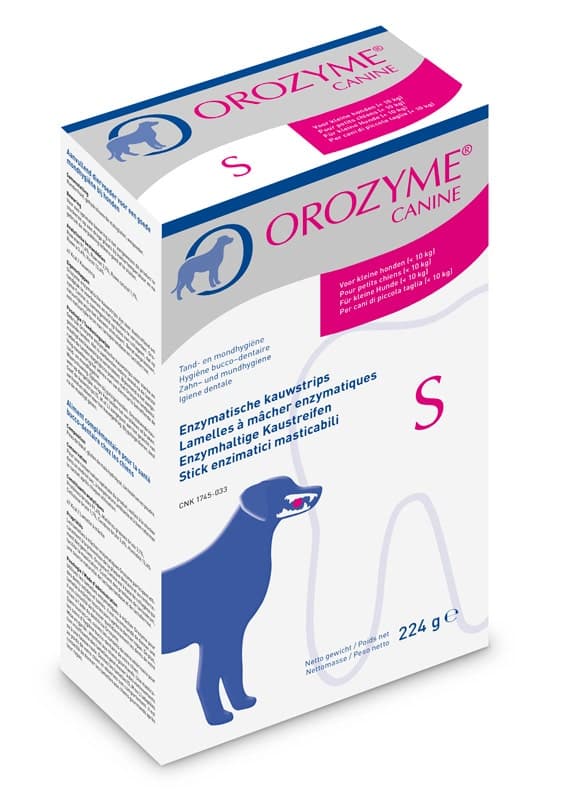 Orozyme Canine Bâtonnets à Mâcher Enzymatiques – Taille S