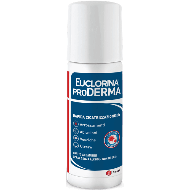 Euclorina Proderma Spray – 125 ml Spray nettoyant pour la peau