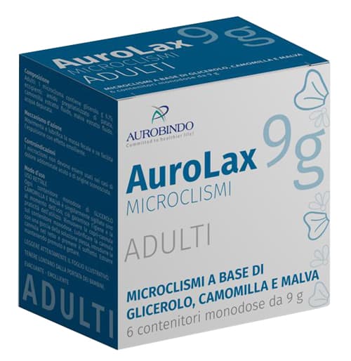 Aurolax Microclisma – 6 pièces (Adultes)