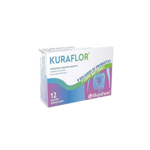 Inuline 1,5 g + Probiotiques (ferments lactiques) – 12 sachets | Kuraflor
