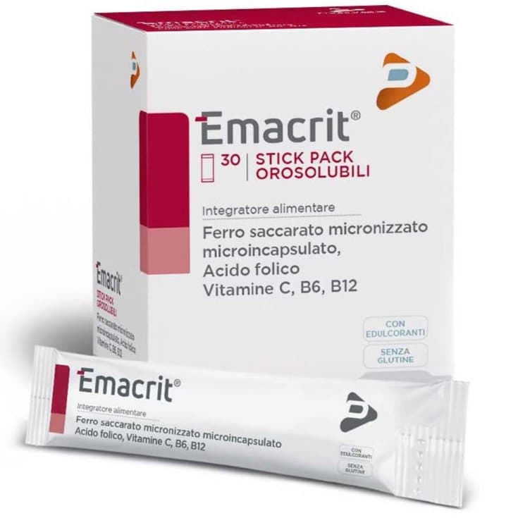 Emacrit Orosolubile – 30 sticks