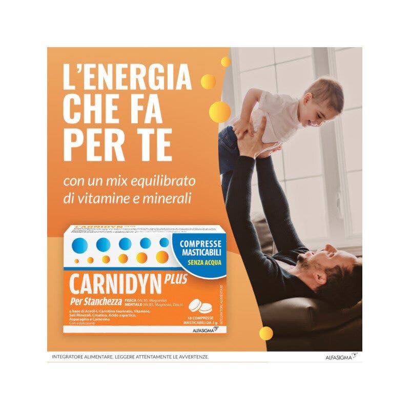 Magnésium + Potassium – 18 comprimés à croquer | Carnidyn Plus