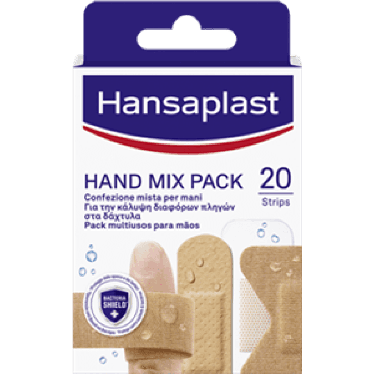 Hansaplast Hand Mix Pack – Set de Pansements assortis