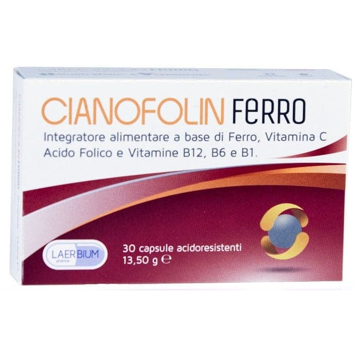 Cianofolin Ferro – 30 gélules