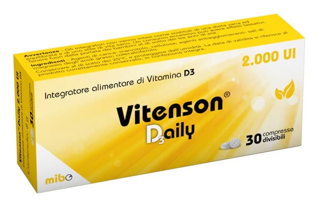 Vitenson Daily D3 2000 UI – 30 comprimés
