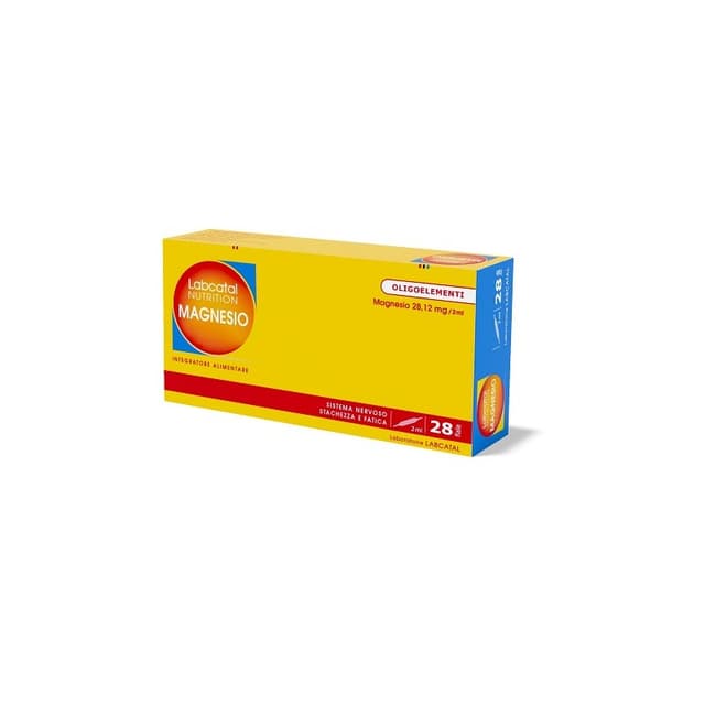 Magnésium – 28 ampoules de 2 ml | Labcatal Nutrition Mg