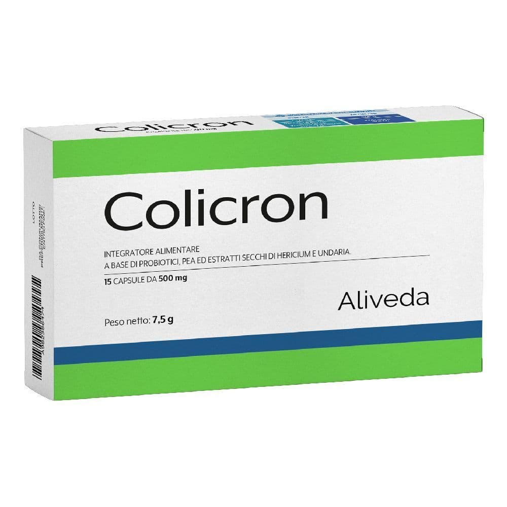 Probiotiques (ferments lactiques) + Palmitoyléthanolamide (PEA) – 15 gélules | Colicron
