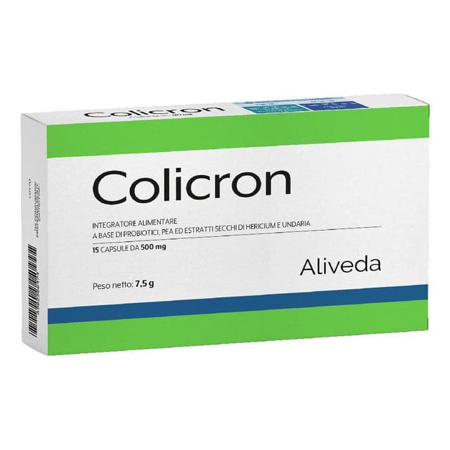 Probiotiques (ferments lactiques) + Palmitoyléthanolamide (PEA) – 15 gélules | Colicron