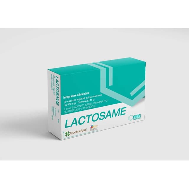 SAMe (S-adénosylméthionine) + L-méthionine – 30 gélules | Lactosame