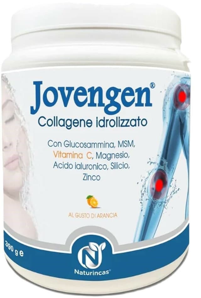 Collagène + Magnésium – 390g poudre | Jovengen Naturincas Collagen