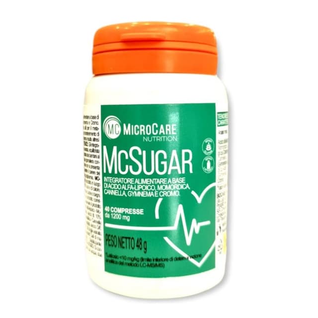MC Sugar – 40 comprimés pour le métabolisme des sucres