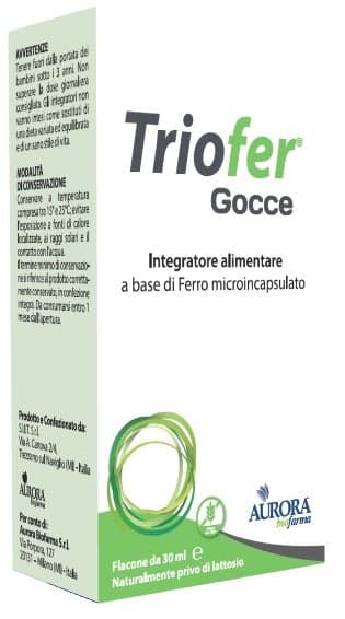 Triofer Gouttes – Fer, Vitamine C et Acide Folique 30 ml