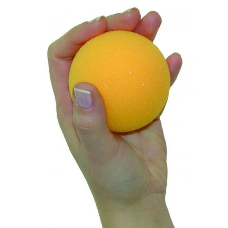 Balle Antistress Jaune FMC – Jeu Relaxant