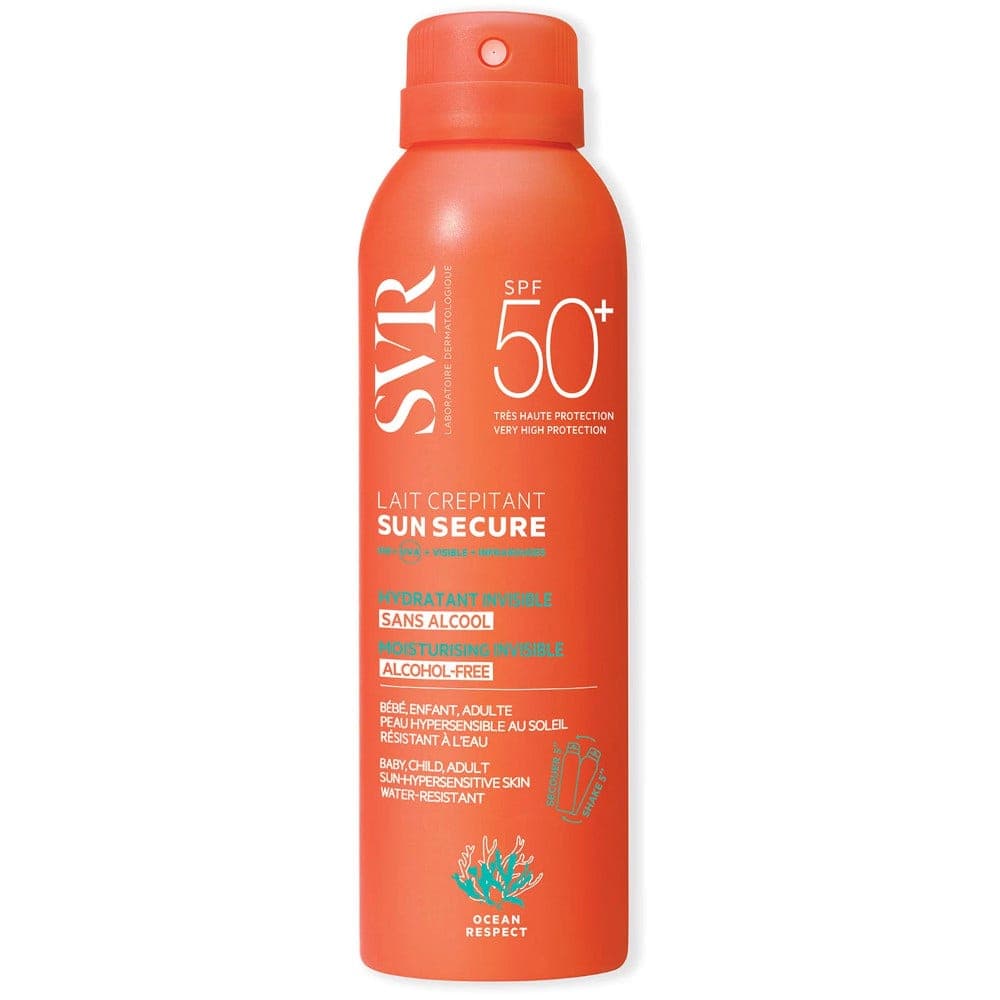 SVR Sun Secure Lait Crépitant LSF 50+ – Lait solaire corps pétillant