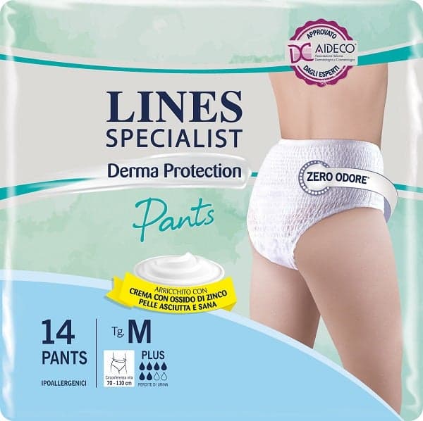 Lines Specialist Dermo Pants Plus Taille M – 14 Slips