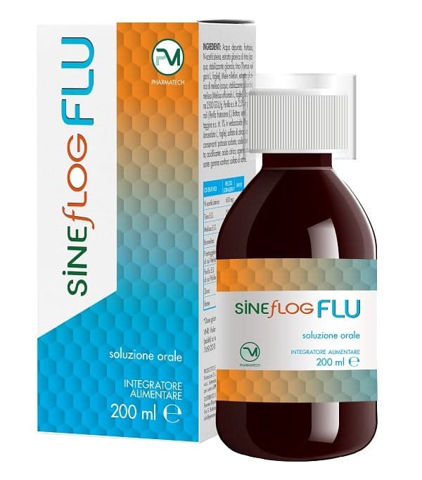 Sineflog Flu – 200 ml sirop