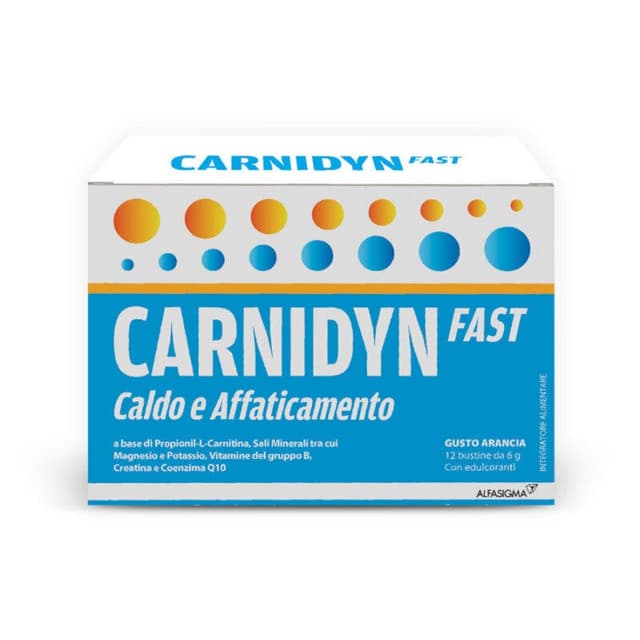 Carnidyn Fast – 12 sachets avec Propionyl-L-carnitine