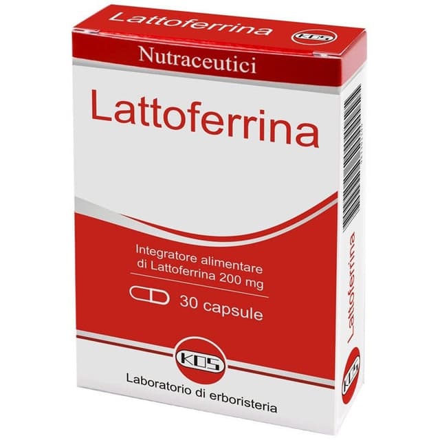 Lactoferrine 200 mg – Complément alimentaire, 30 gélules