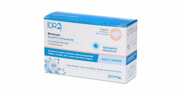 Blefacare Idra – Lingettes pour soins oculaires, 14 pièces