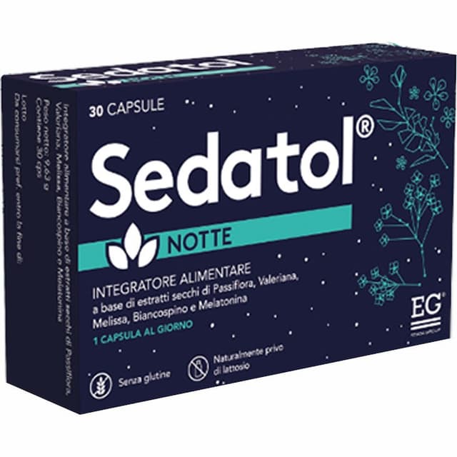 Mélatonine – 30 gélules | Sedatol Notte NF