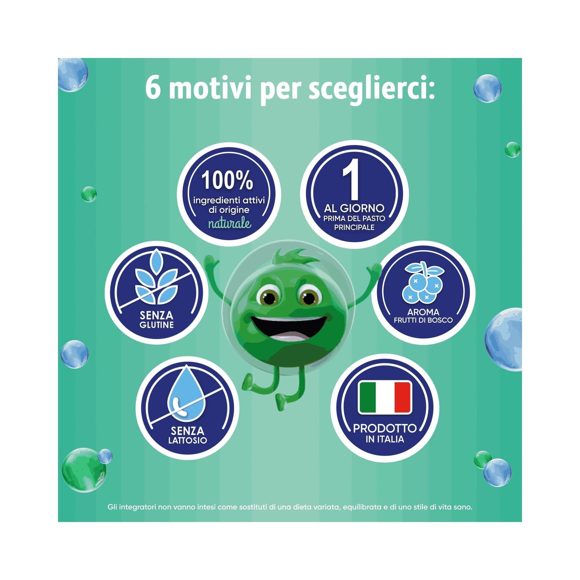 Probiotiques (ferments lactiques) – 20 sachets | Enterogermina Intestinale Pigro