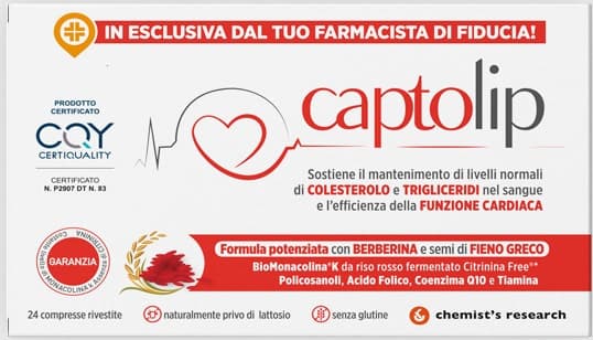 Captolip New Formula – 24 comprimés