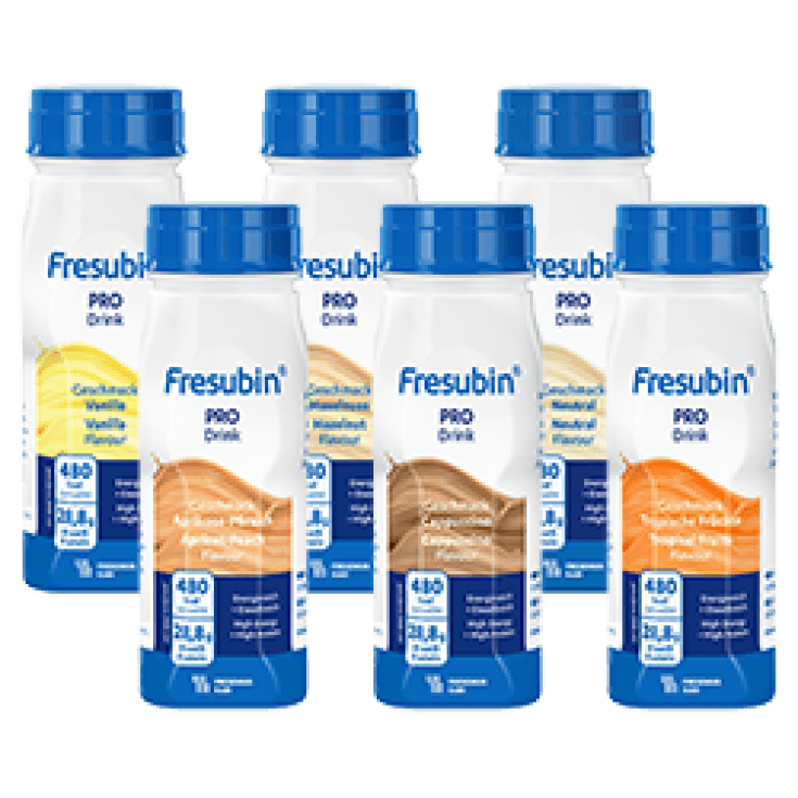 Fresubin Pro Drink Albumine Pêche – 4 Bouteilles