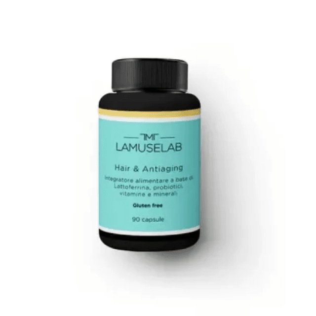 Vitamine C + Fer – 90 gélules | Lamuselab Skin Longevity