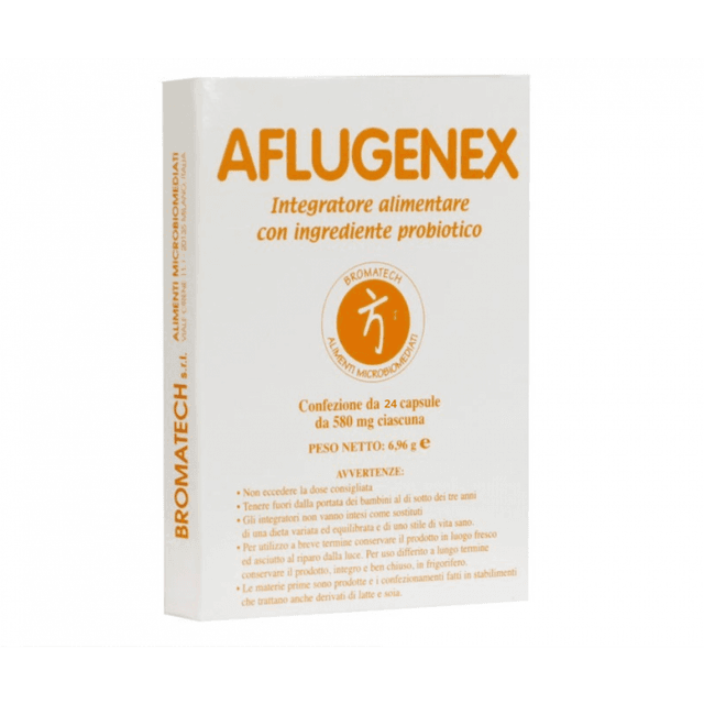 Bêta-glucanes 250 mg + Vitamine C – 24 gélules | Aflugenex