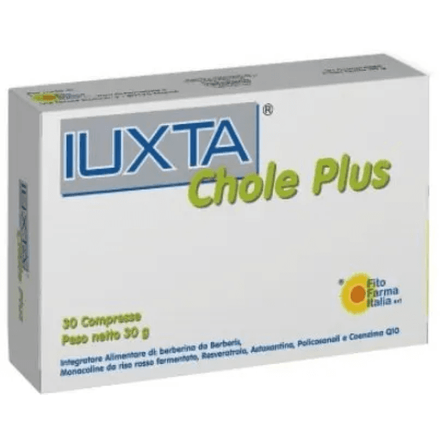 Berbérine + Resvératrol – 20 comprimés | Iuxta Chole Plus