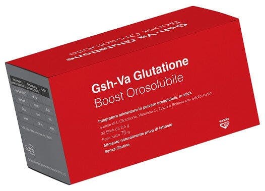 Glutathion + Vitamine C – 30 Sachets | GSH-VA Glutatione Boost