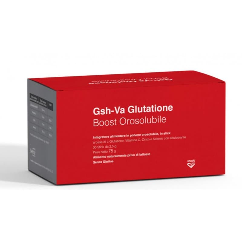 Glutathion 150 mg + Vitamine C – 30 Sachets | GSH-VA Glutatione Boost
