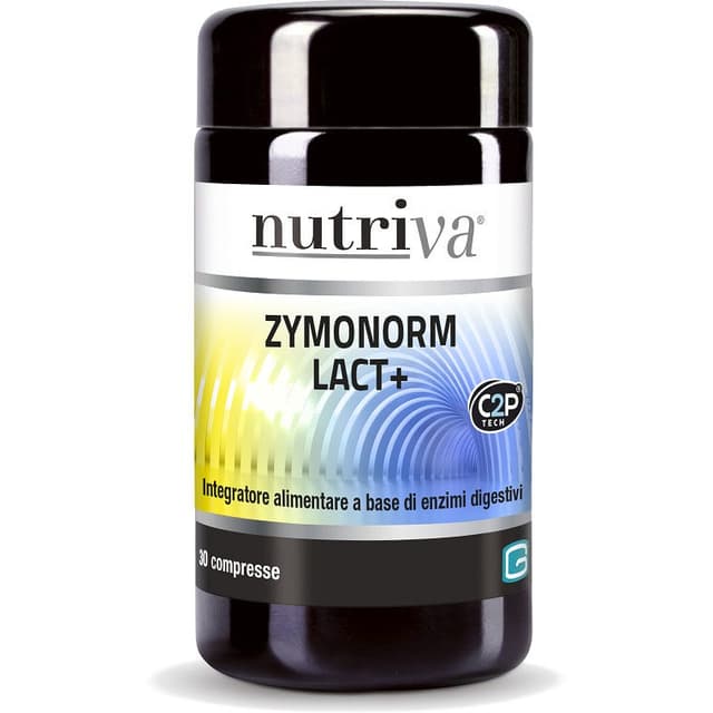 Nutriva Zymonorm Lact+ – 30 comprimés avec lactase et enzymes digestifs