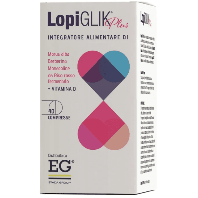 Berbérine + Levure de riz rouge – 40 comprimés | Lopiglik Plus