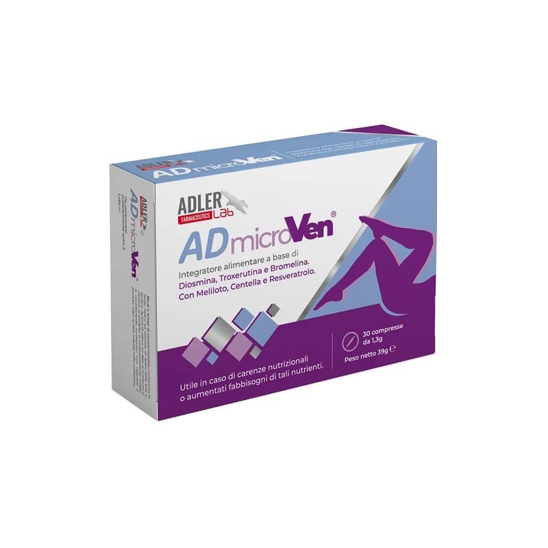 Diosmine 1.000 mg + Broméline – 30 comprimés | Admicroven