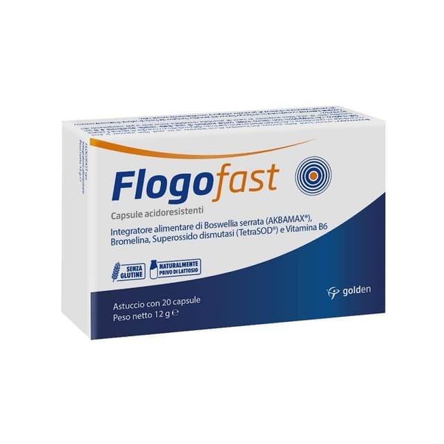 Boswellia + Broméline – 20 Gélules | Flogofast