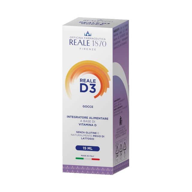 Vitamine D3 – 15 ml | Reale D3 Gouttes