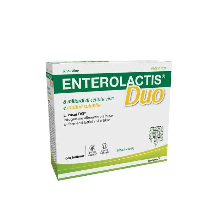 Probiotiques (ferments lactiques) – 20 sachets | Enterolactis Duo