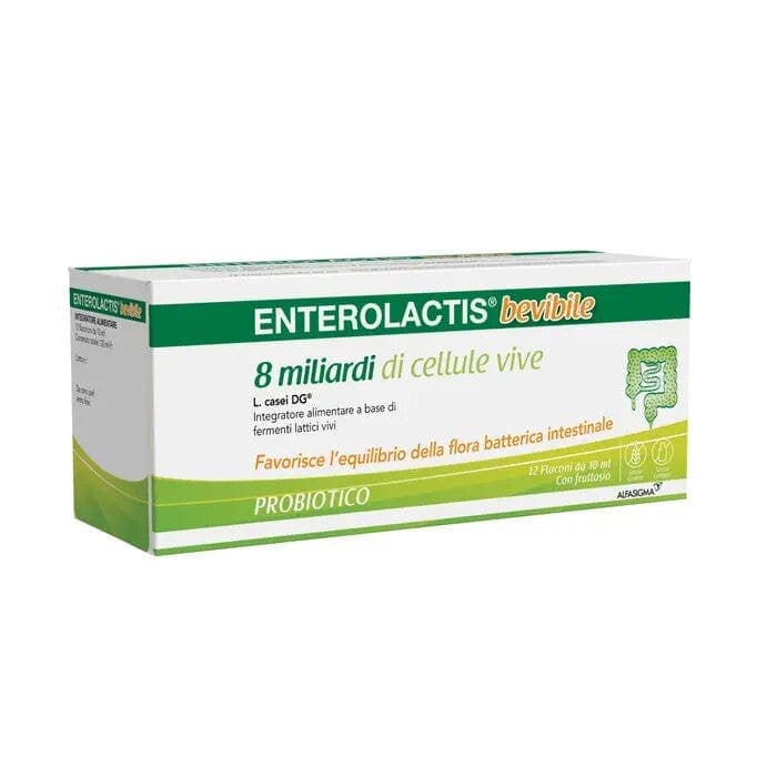 Probiotiques (ferments lactiques) – 12 ampoules | Enterolactis Bevibile