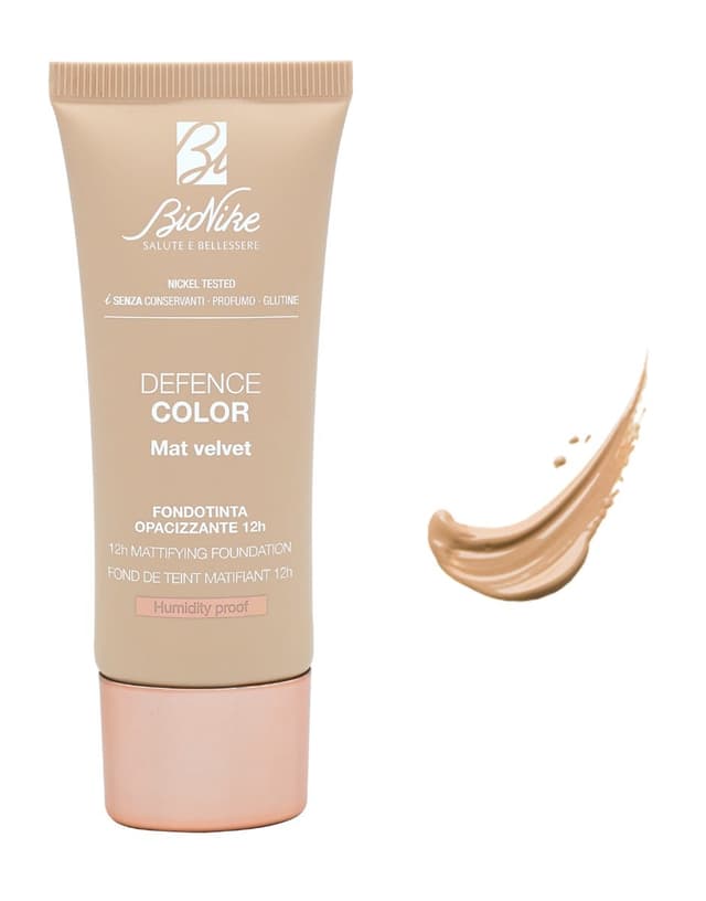 BioNike Defence Color Mat & Velvet Fond de Teint Fluide 403