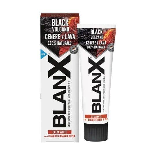 BlanX Black Volcano Dentifrice – 75 ml Crème Blanchissante