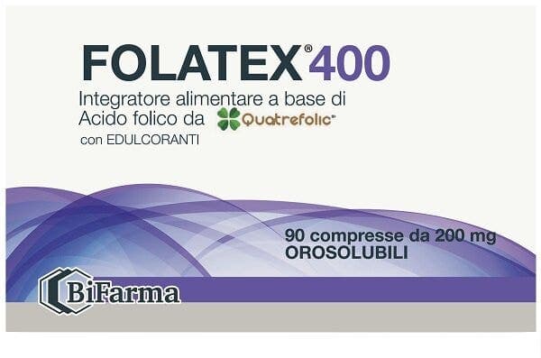 FOLATEX 400 – 90 comprimés