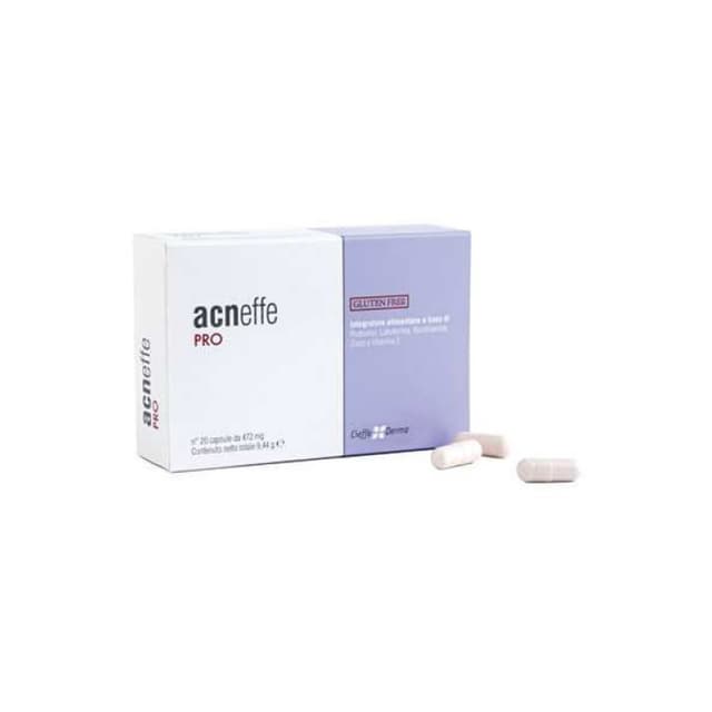 Probiotiques (ferments lactiques) + Lactoferrine – 20 gélules | Acneffe Pro