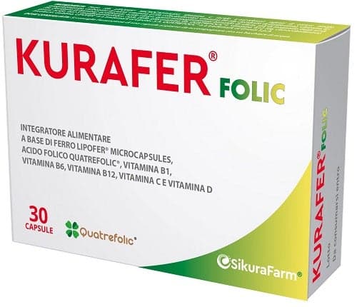 Kurafer Folic – 30 gélules