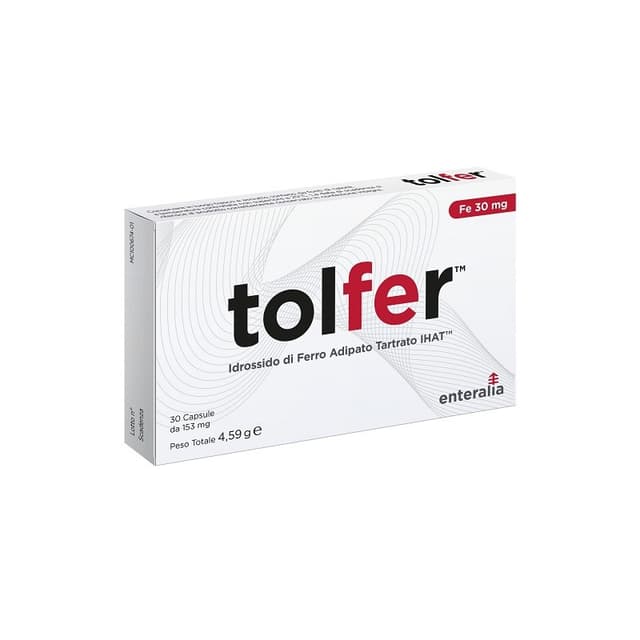 Fer – 30 gélules | Tolfer Ihat Idross Ferro